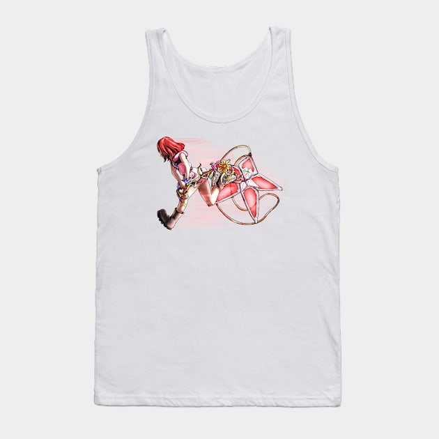 Kairi Wayfinder (Kingdom Hearts) (No BG) Tank Top by Arcanekeyblade5